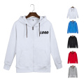 Wholesale Plain Zipper Hoodie Unisex Zip Up Hoodie